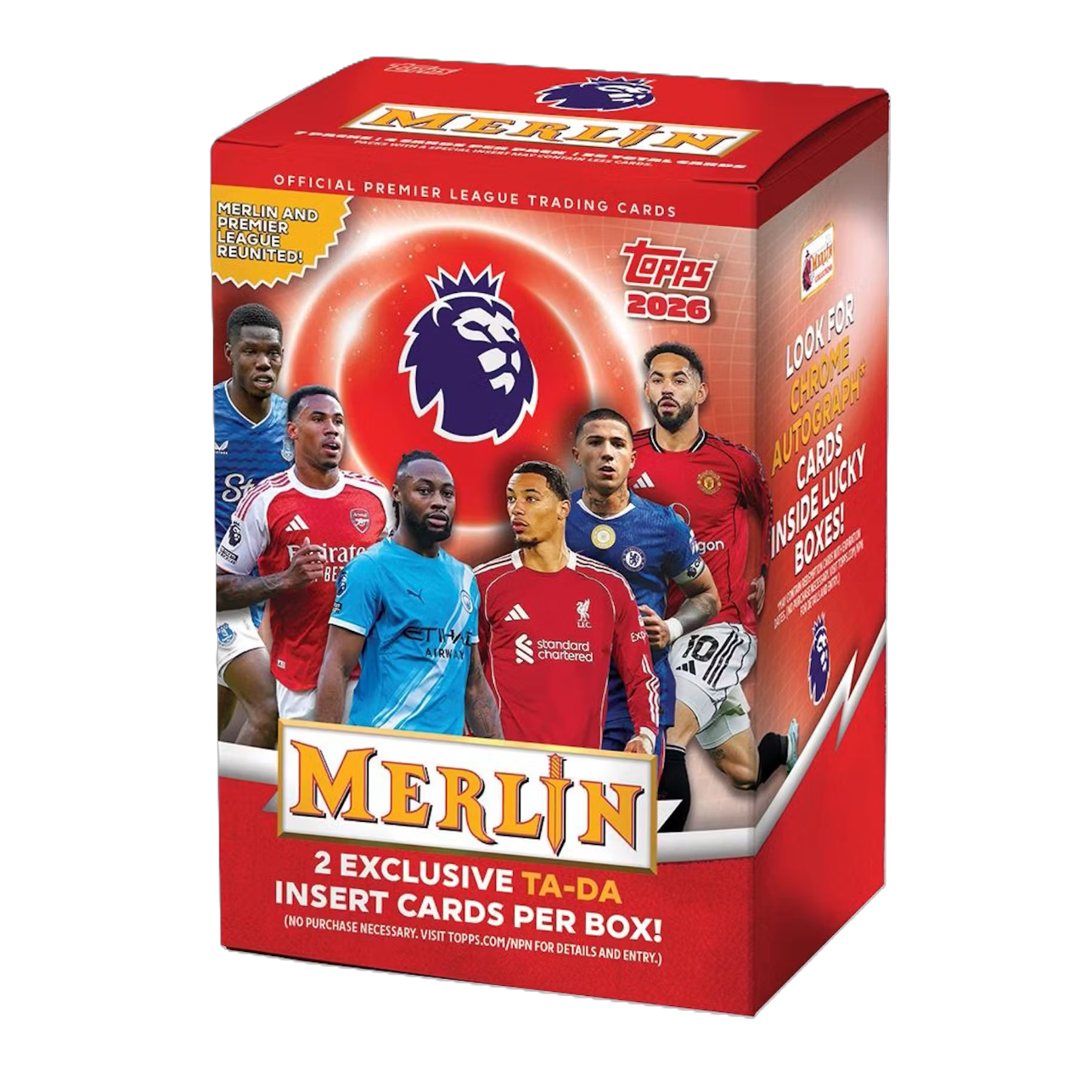 2025/26 Topps Merlin Premier League EPL Soccer Blaster Box