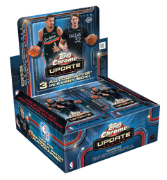 2025/26 Topps Chrome Update Series Basketball Jumbo Box **PRESALE**-1