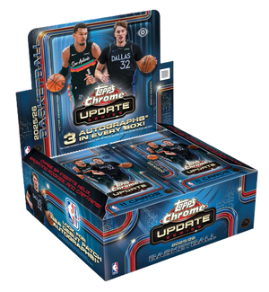 2025/26 Topps Chrome Update Series Basketball Jumbo Box **PRESALE**