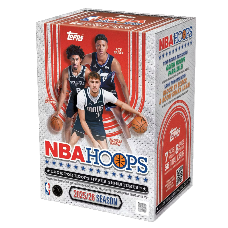 2025/26 Topps Hoops Basketball Blaster Box-1