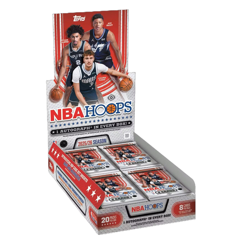 2025/26 Topps Hoops Basketball Hobby Box-1