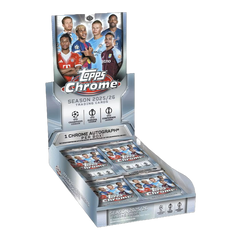 2025/26 Topps Chrome UEFA Club Competitions Soccer Hobby Box-1