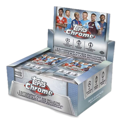 2025/26 Topps Chrome UEFA Club Competitions Soccer Jumbo Box-1