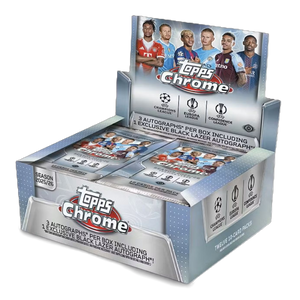 2025/26 Topps Chrome UEFA Club Competitions Soccer Jumbo Box
