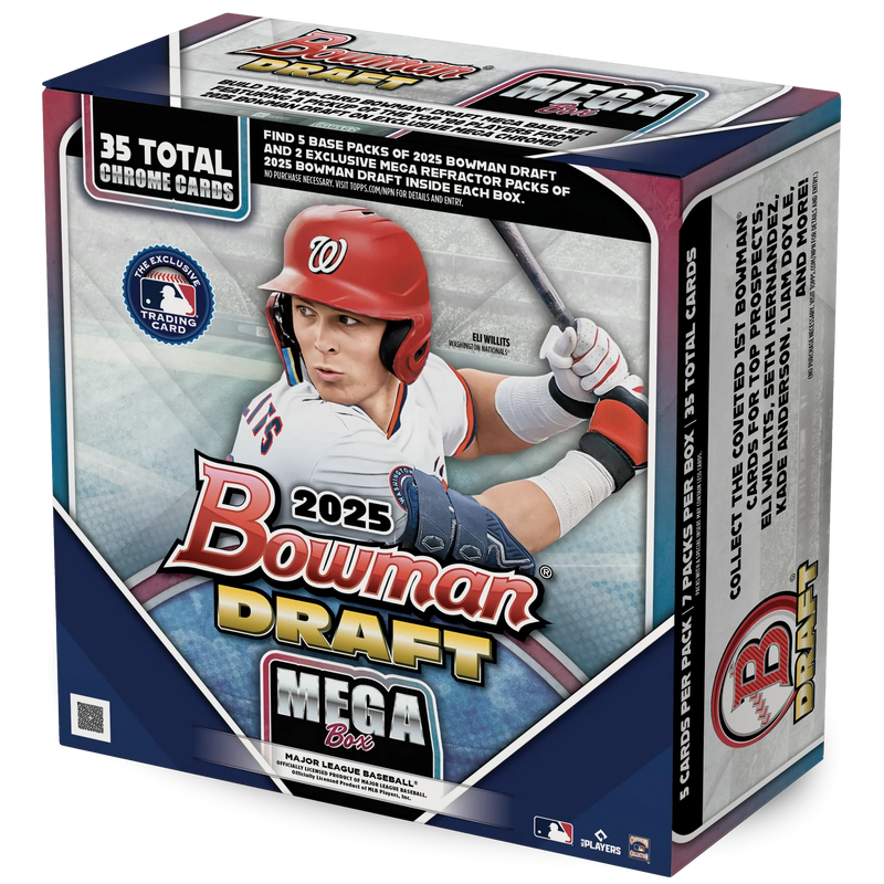 2025 Bowman Draft Baseball Mega Box-1