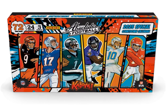 Product 2025 Panini Absolute Football Countdown Calendar Box Link