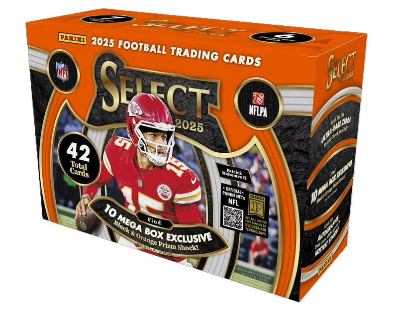 2025 Panini Select Football Hobby Mega Box-1