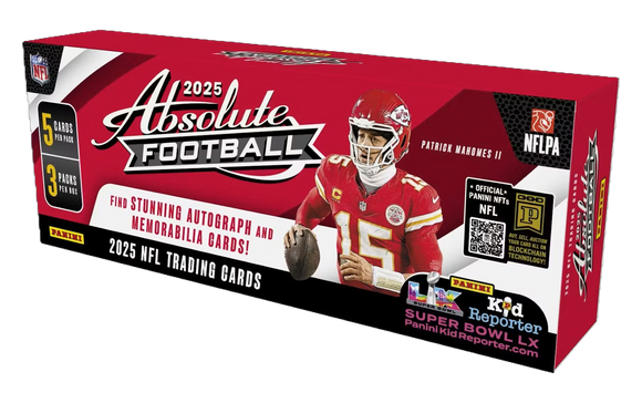 Product 2025 Panini Absolute Football Hobby Box Link