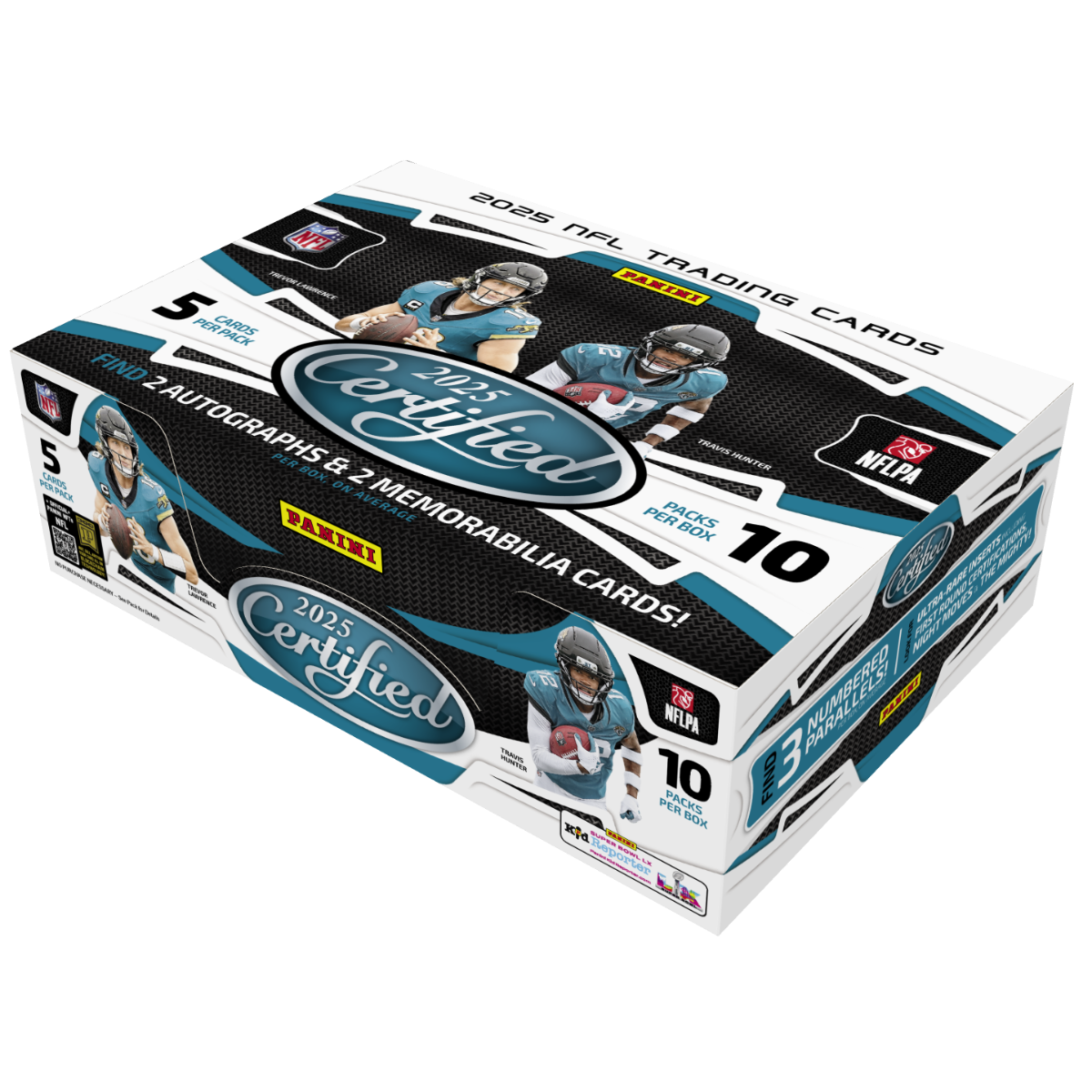 2025 Panini Certified Football Hobby Box-1