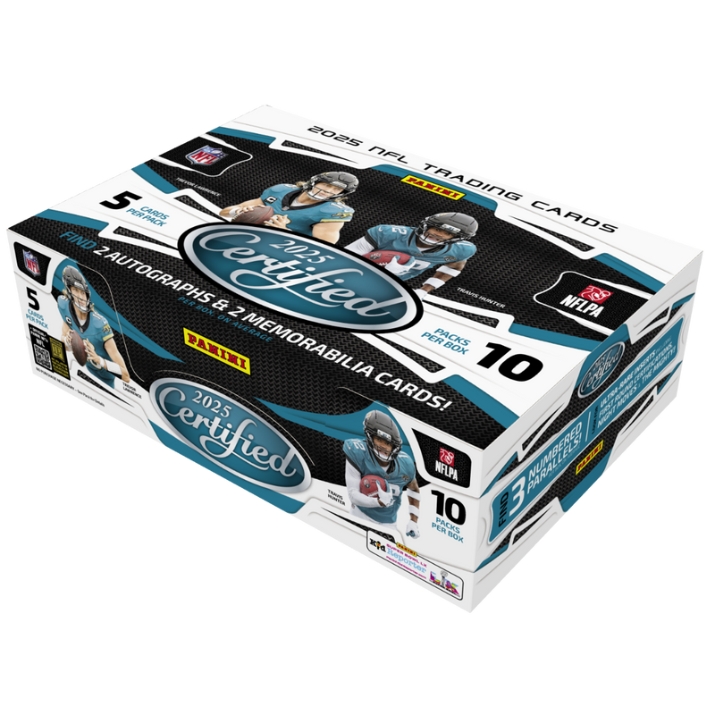 2025 Panini Certified Football Hobby Box-1