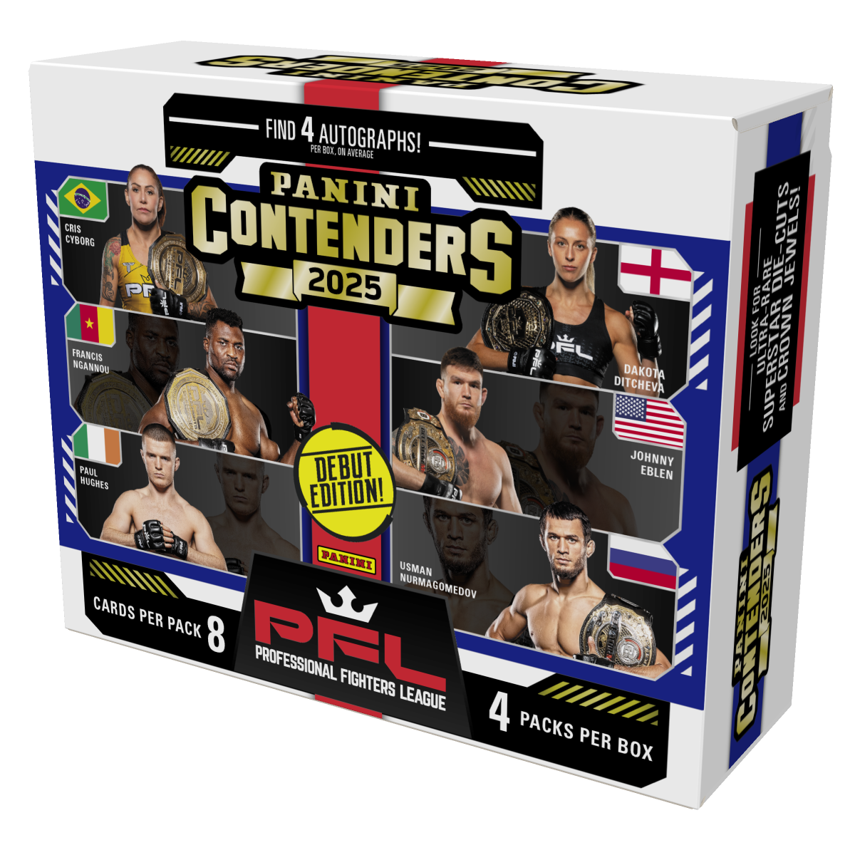 2025 Panini Contenders PFL Professional Fighters League Hobby Box