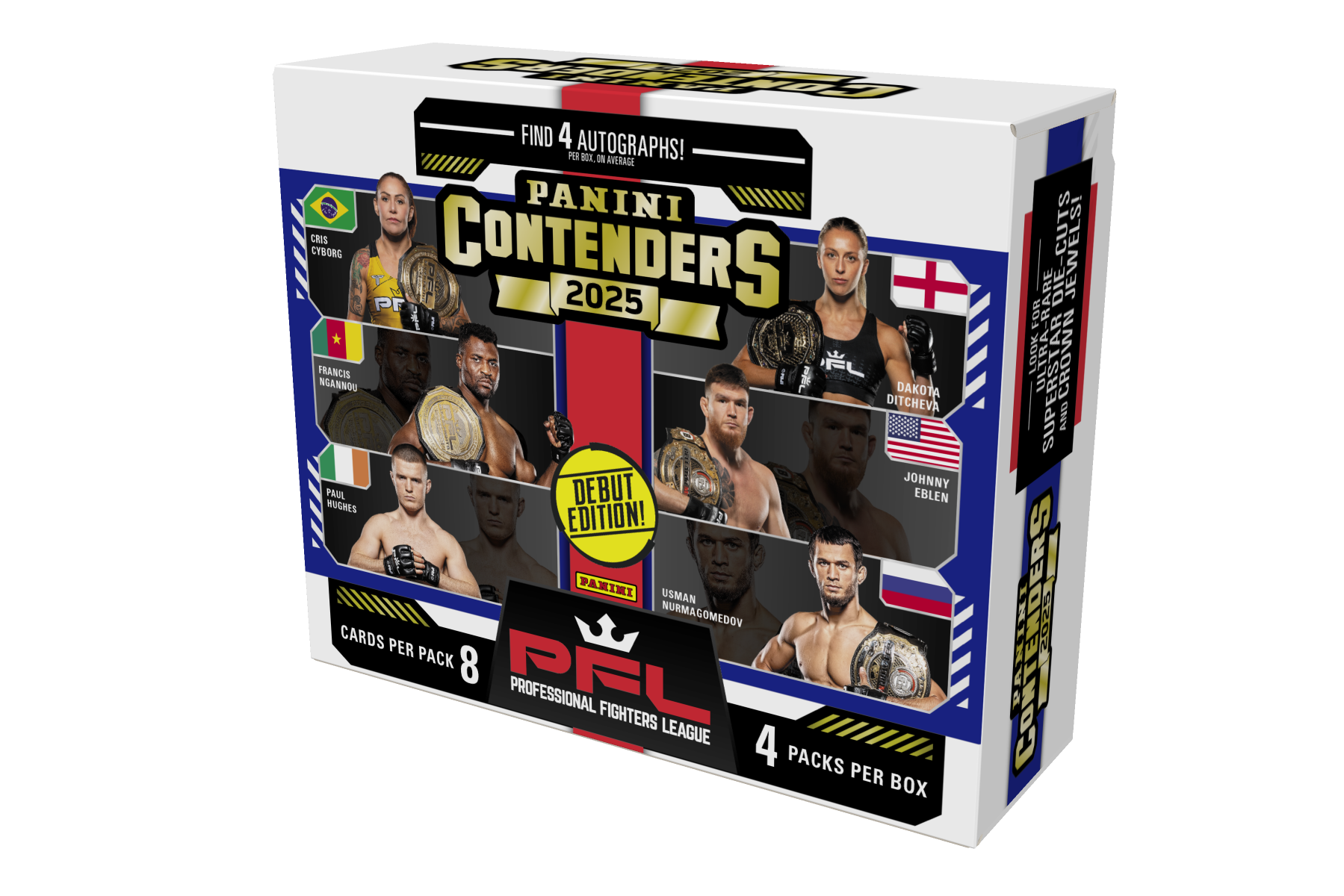2025 Panini Contenders PFL Professional Fighters League Hobby Box