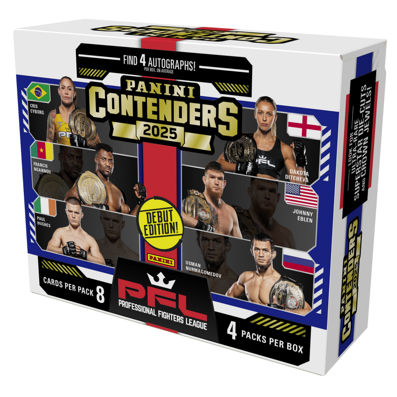 2025 Panini Contenders PFL Professional Fighters League Hobby Box-1
