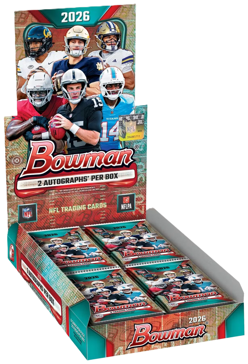 2026 Bowman Football Hobby Box **PRESALE**-1