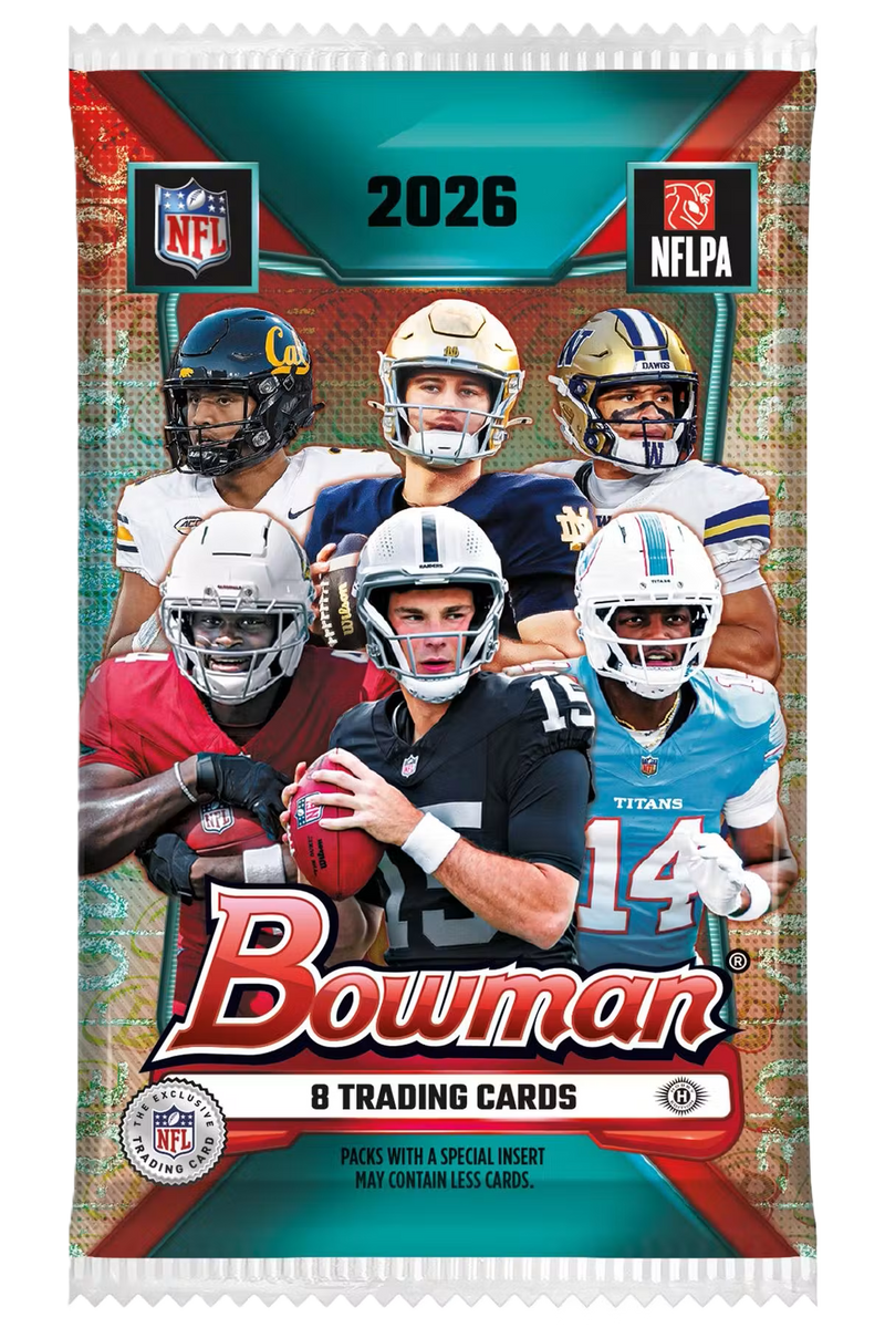 2026 Bowman Football Hobby Pack-1