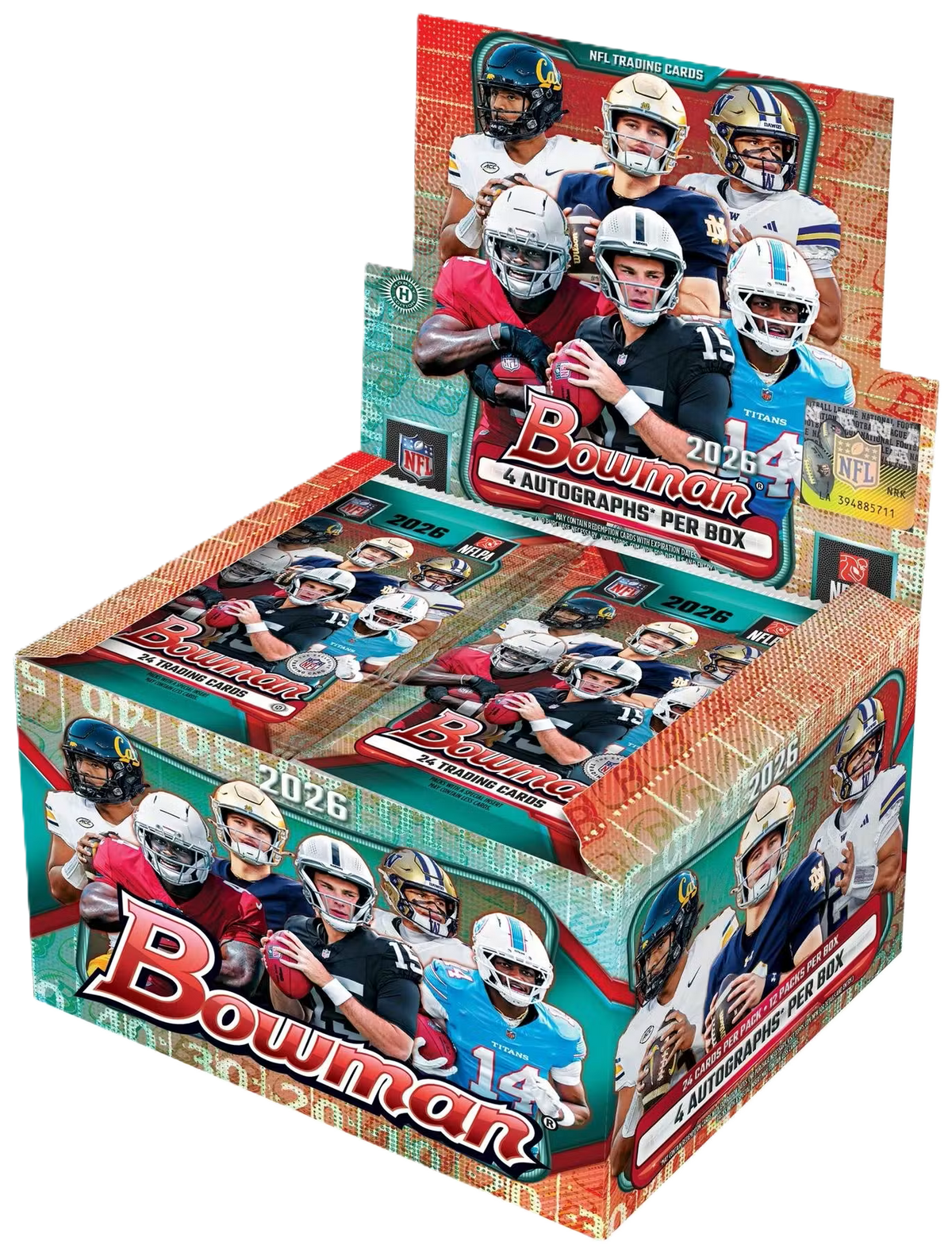 2026 Bowman Football Jumbo Box **PRESALE**