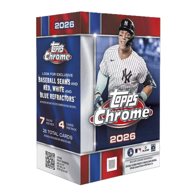 2026 Topps Chrome Baseball Blaster Box **PRESALE**-1