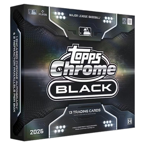 2026 Topps Chrome Black Baseball Hobby Box