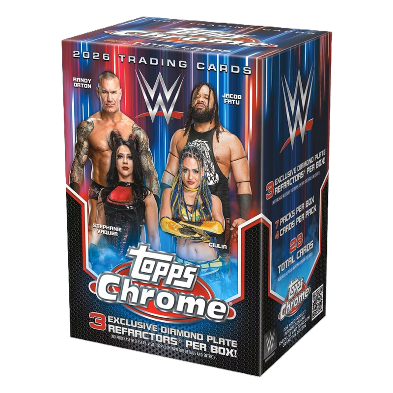 2026 Topps Chrome WWE Wrestling Blaster Box-1