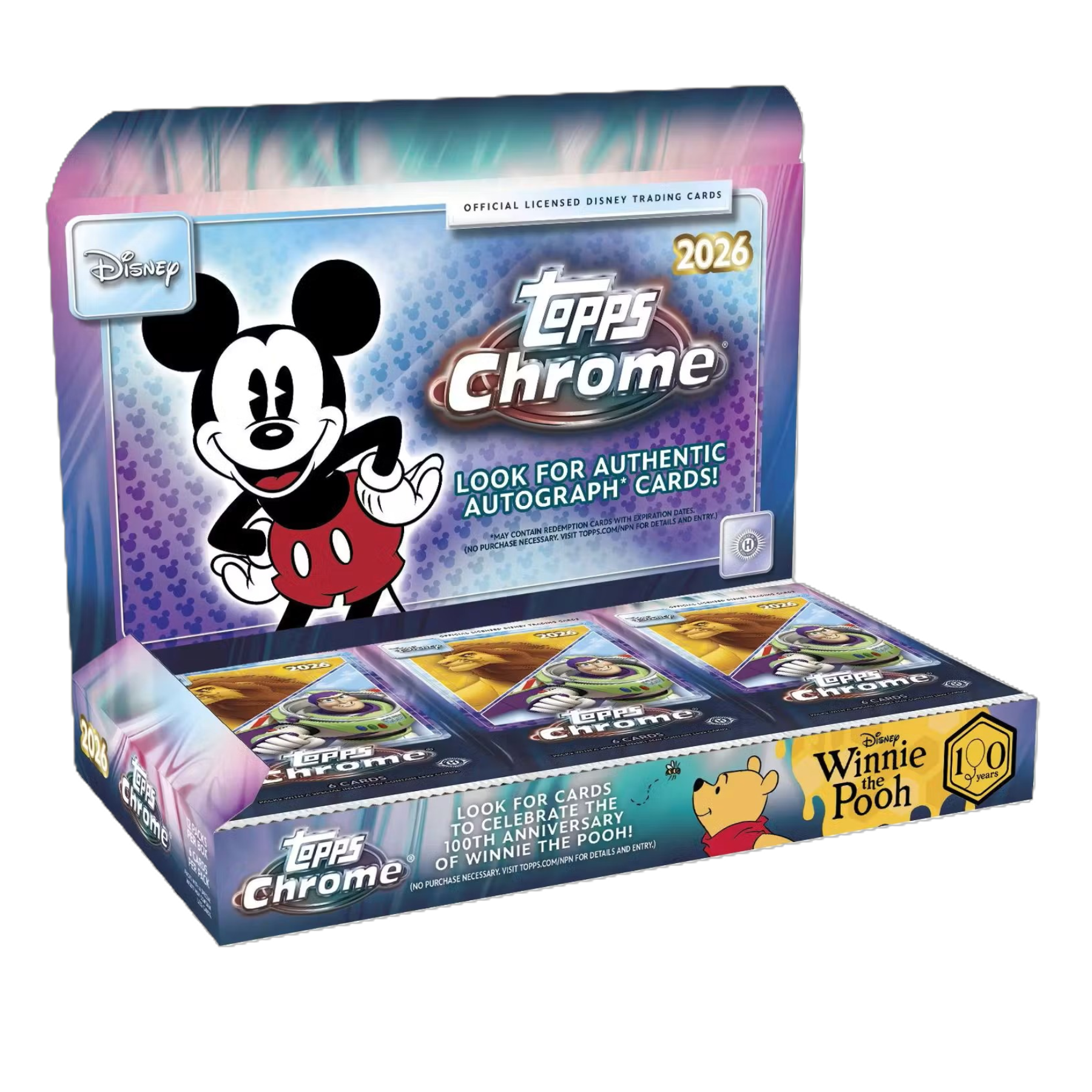 2026 Topps Disney Chrome Hobby Box **PRESALE**