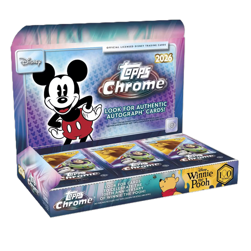 2026 Topps Disney Chrome Hobby Box **PRESALE**-1