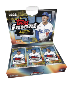 2026 Topps Finest Baseball Hobby Box **PRESALE**-1