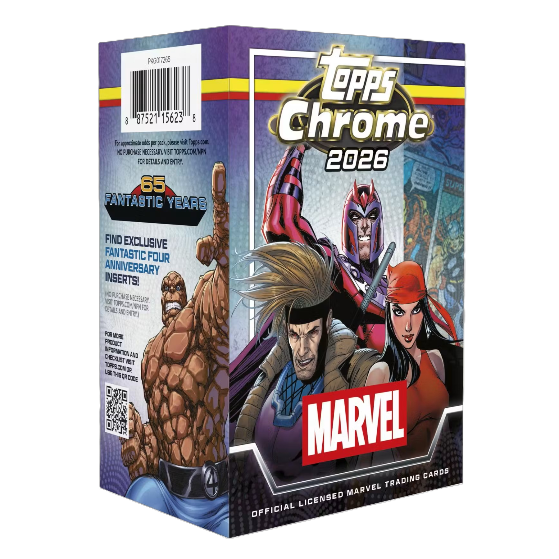 2026 Topps Chrome Marvel Comics Blaster Box **PRESALE**