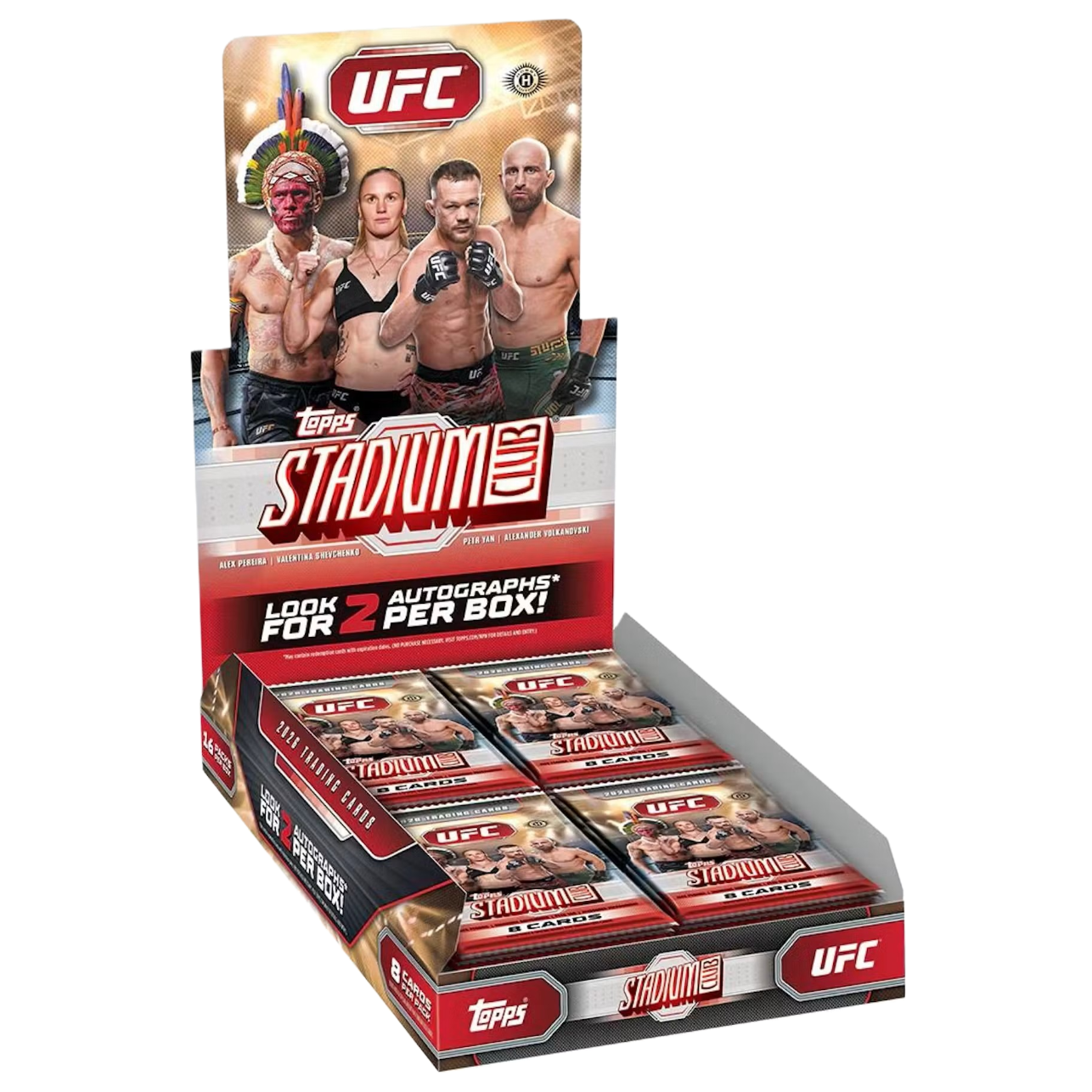 2026 Topps Stadium Club UFC Hobby Box **PRESALE**-1