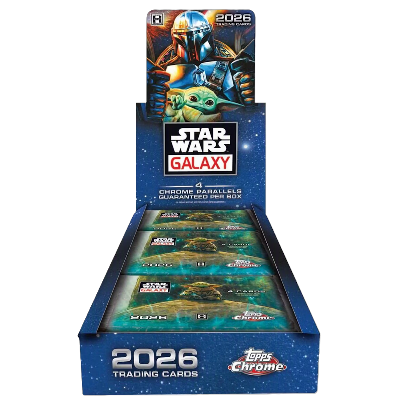 2026 Topps Star Wars Chrome Galaxy Hobby Box **PRESALE**-1