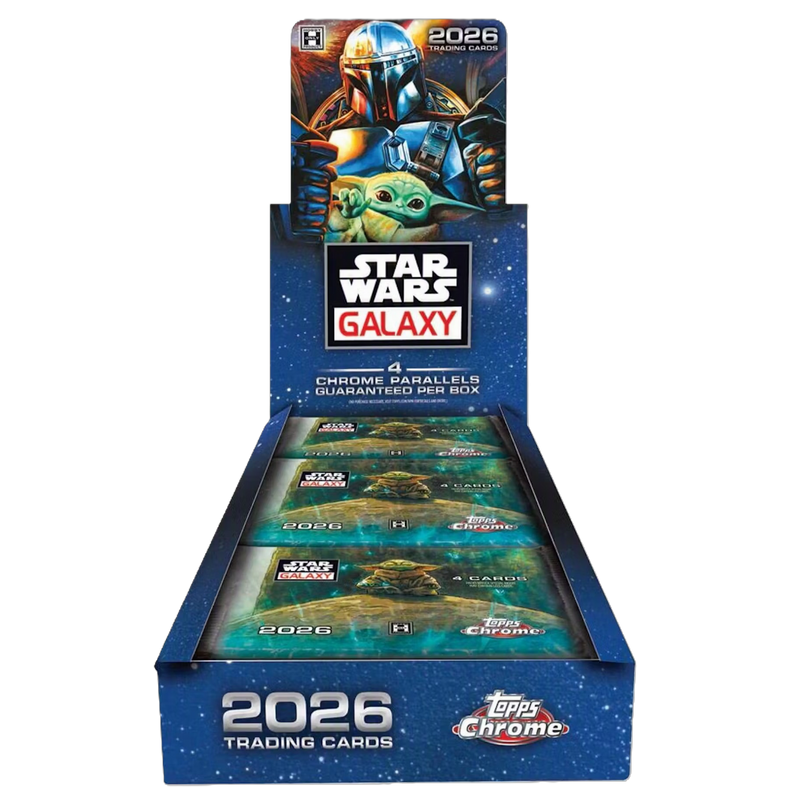 2026 Topps Star Wars Chrome Galaxy Hobby Box **PRESALE**-1