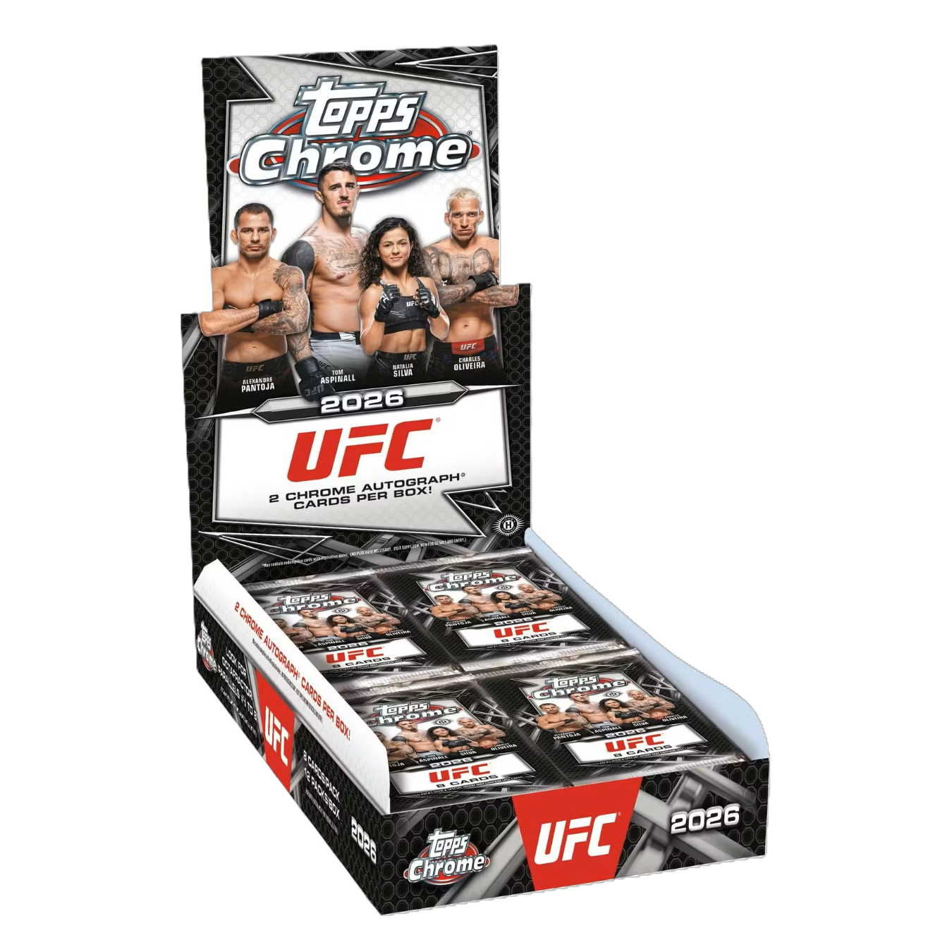 2026 Topps Chrome UFC Hobby Box-1