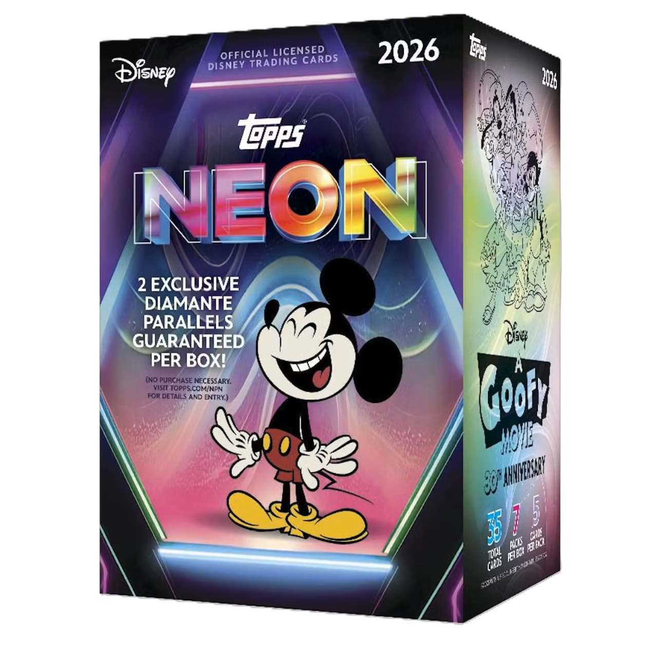 2026 Topps Disney Neon Blaster Box-1