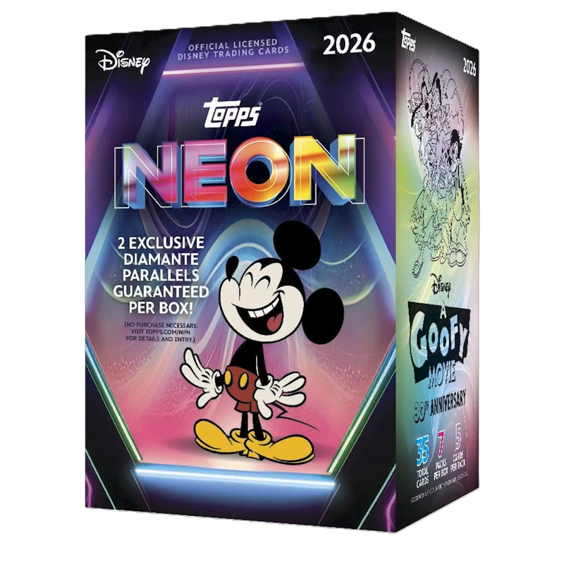 2026 Topps Disney Neon Blaster Box-1