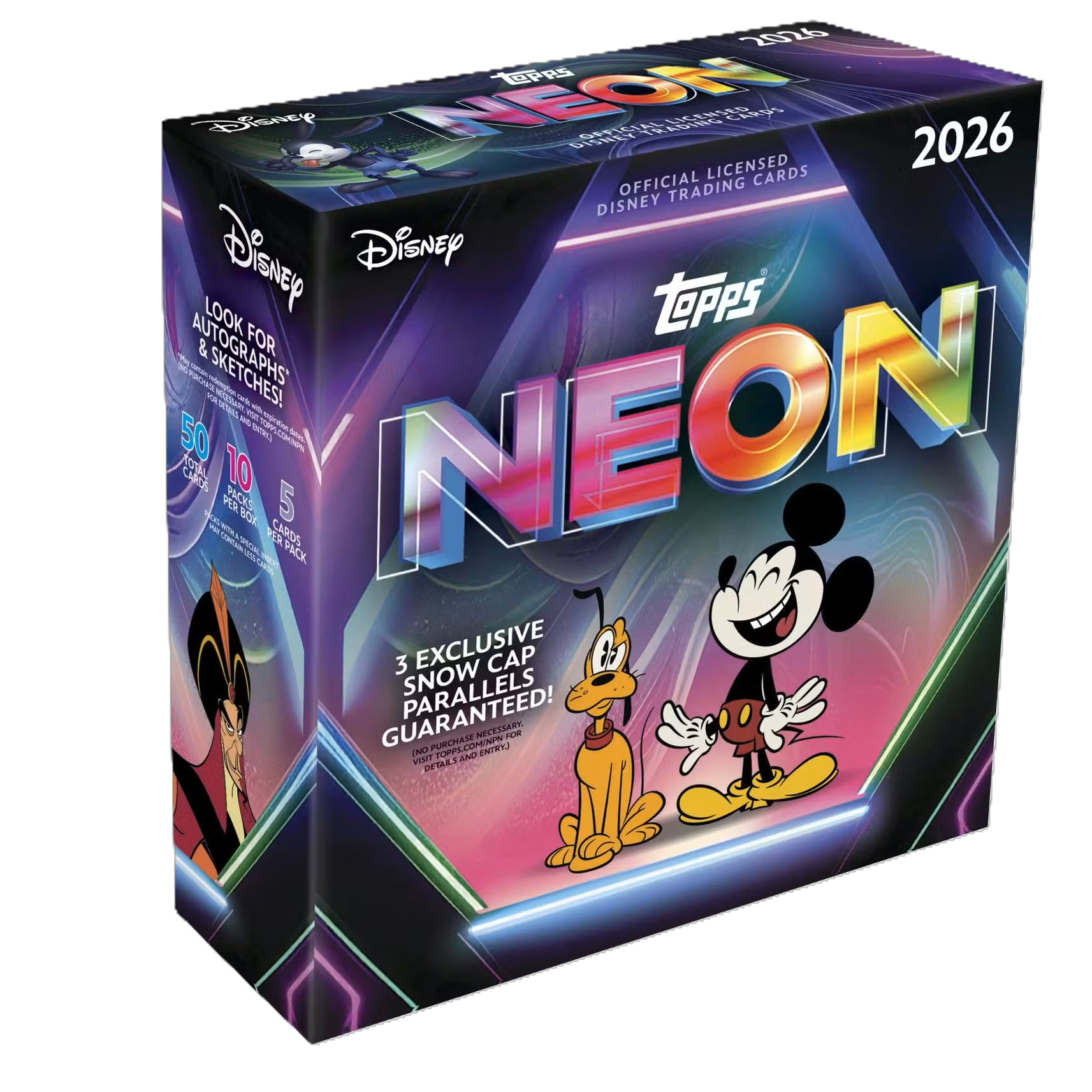 2026 Topps Disney Neon Mega Box **PRESALE**