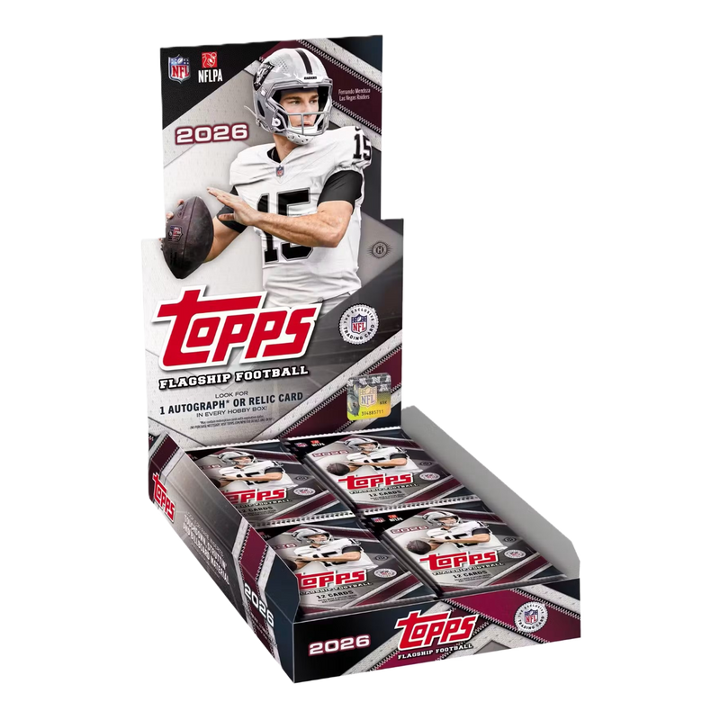 2026 Topps Football Hobby Box **PRESALE**-1