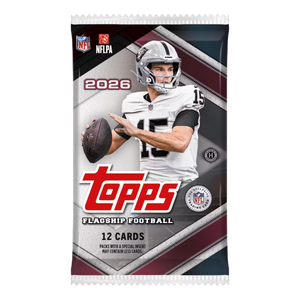2026 Topps Flagship Football Hobby Pack