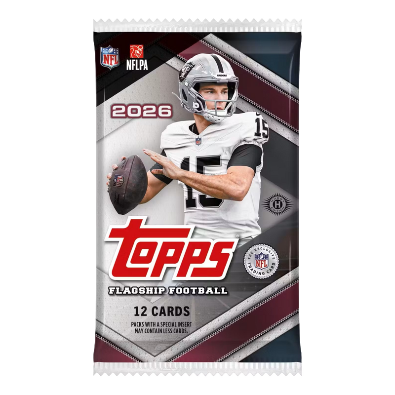 2026 Topps Flagship Football Hobby Pack-1