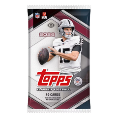 2026 Topps Flagship Football Hobby Jumbo Pack-1