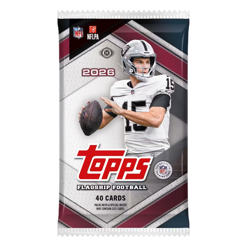 2026 Topps Flagship Football Hobby Jumbo Pack-1