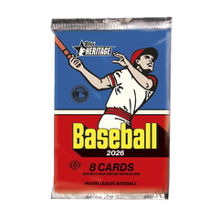 2026 Topps Heritage Baseball Hobby Pack-1