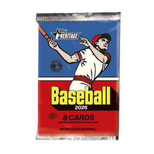 2026 Topps Heritage Baseball Hobby Pack