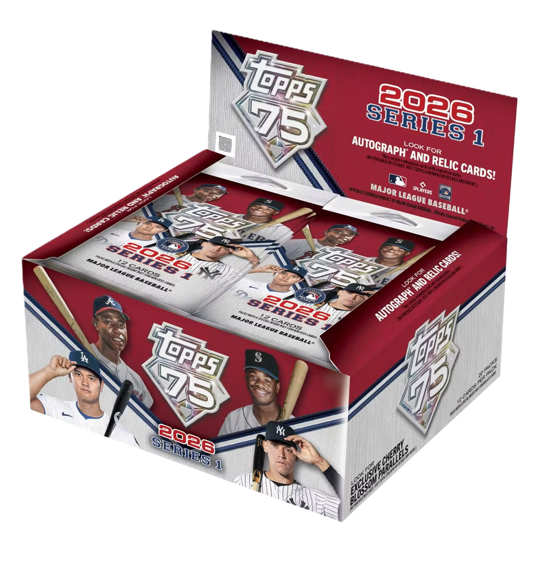 2026 Topps Series 1 Baseball Japan Edition Box-1
