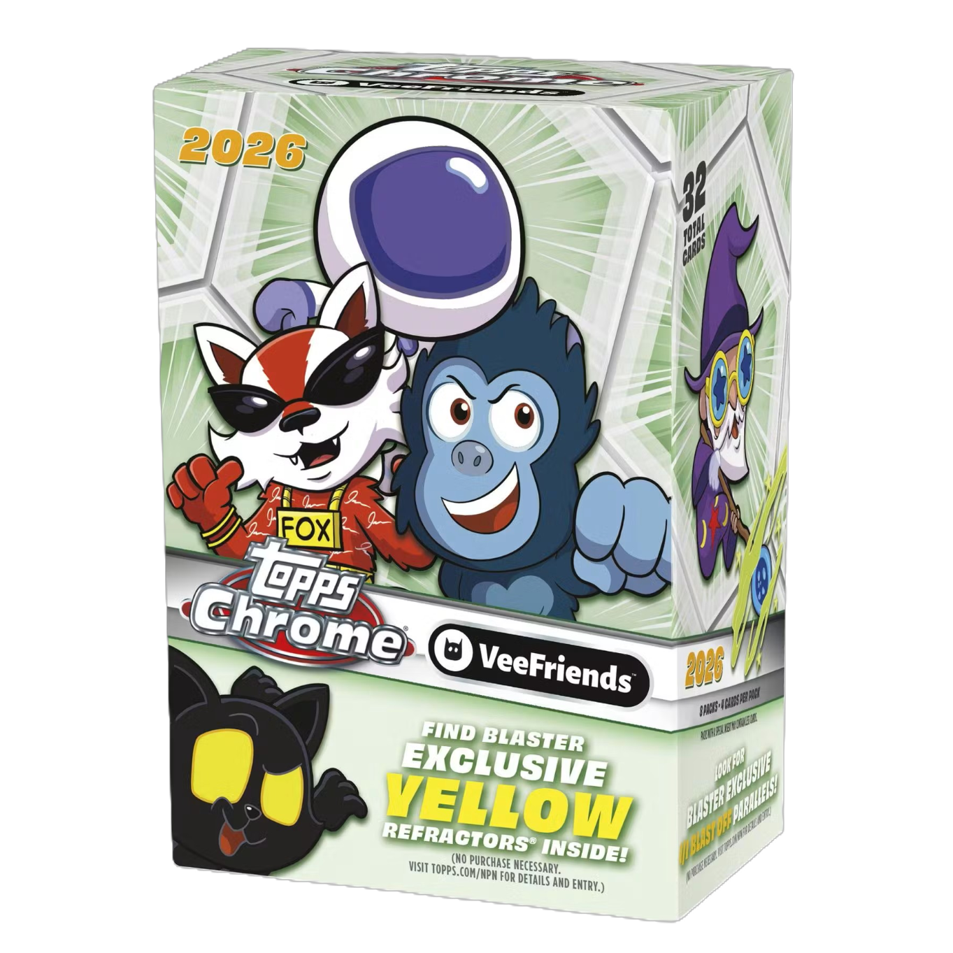 2026 Topps VeeFriends Chrome Blaster Box **PRESALE**-1