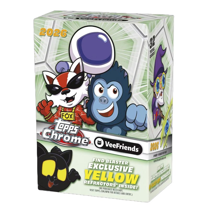 2026 Topps VeeFriends Chrome Blaster Box **PRESALE**-1