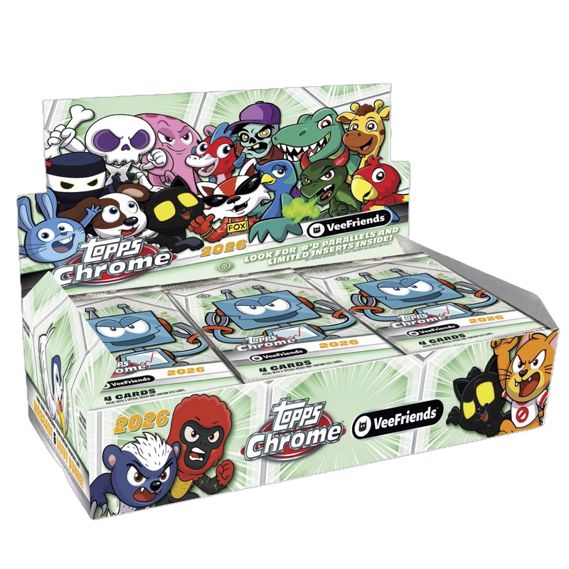 2026 Topps VeeFriends Chrome Hobby Box **PRESALE**-1