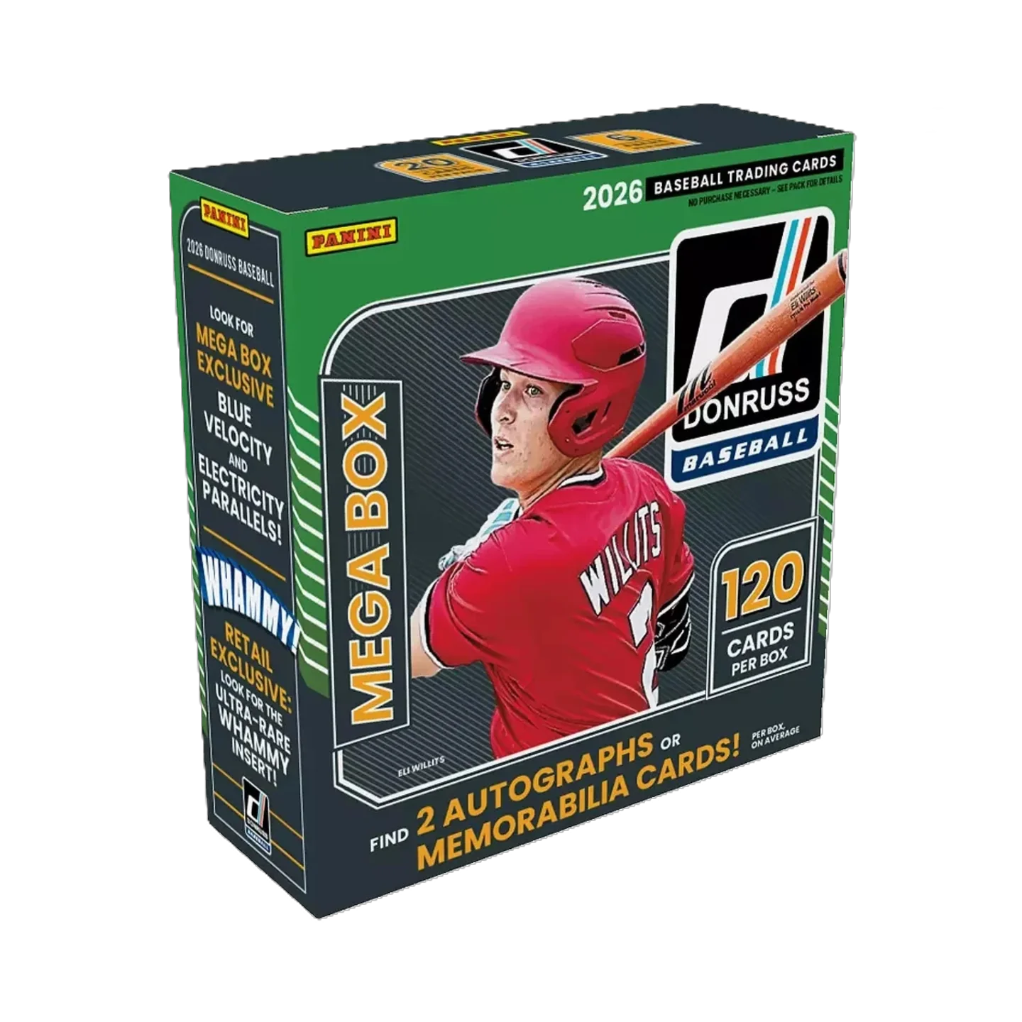 2026 Panini Donruss Baseball Mega 20-Box Case-1