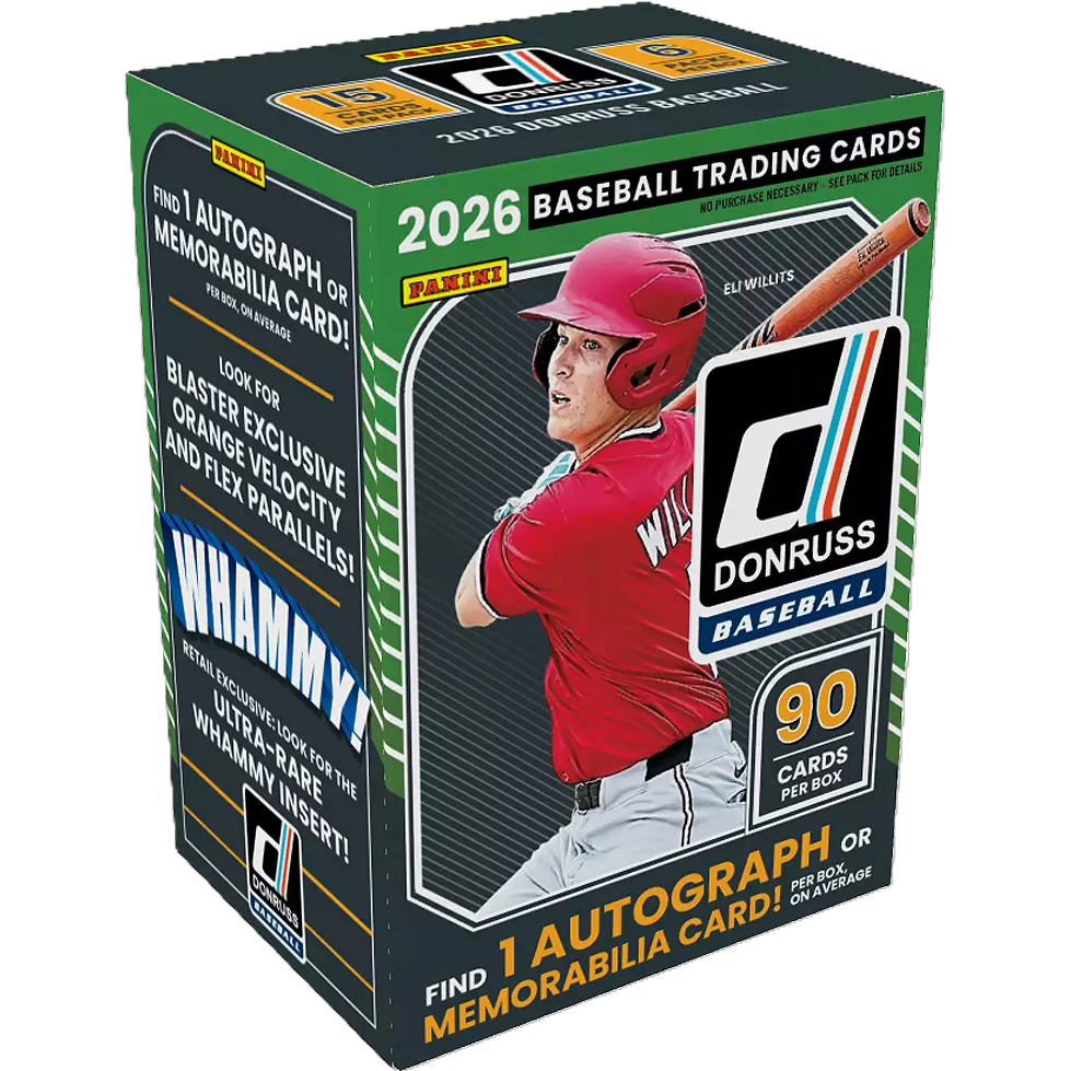 2026 Panini Donruss Baseball Blaster Box-1