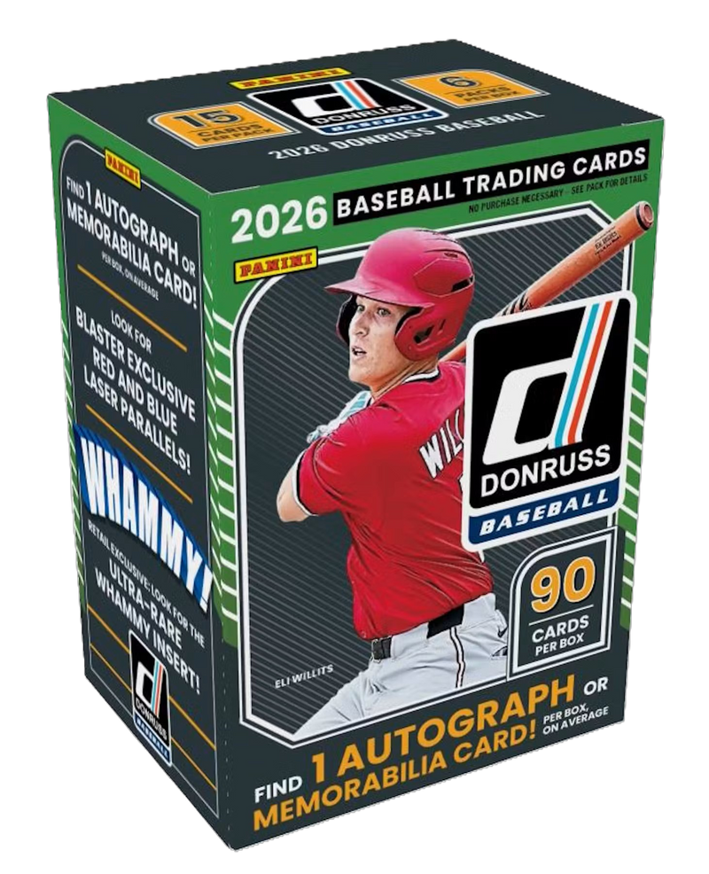 2026 Panini Donruss Baseball Hobby Blaster Box **PRESALE**-1