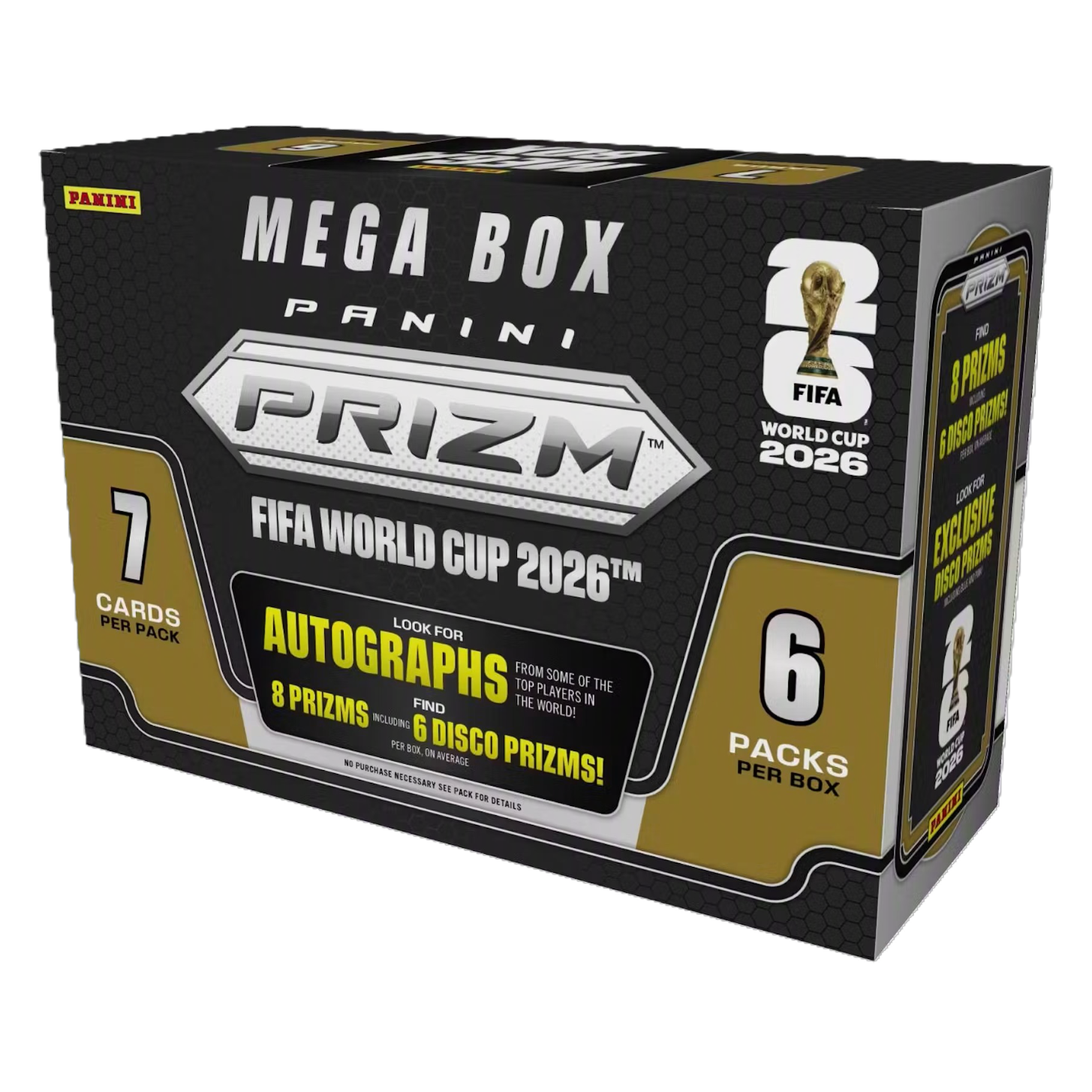 2026 Panini Prizm FIFA World Cup Soccer Mega Hobby Box **PRESALE**-1