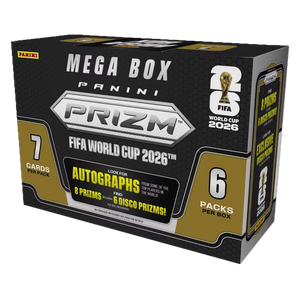 2026 Panini Prizm FIFA World Cup Soccer Mega Hobby Box **PRESALE**